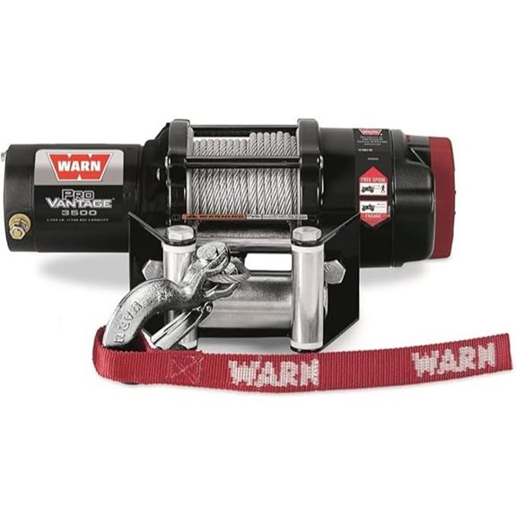 Warn ProVantage 3500 Winch with Remote and Fairlead