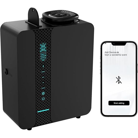 Waterless Diffuser with App Control for Large Rooms