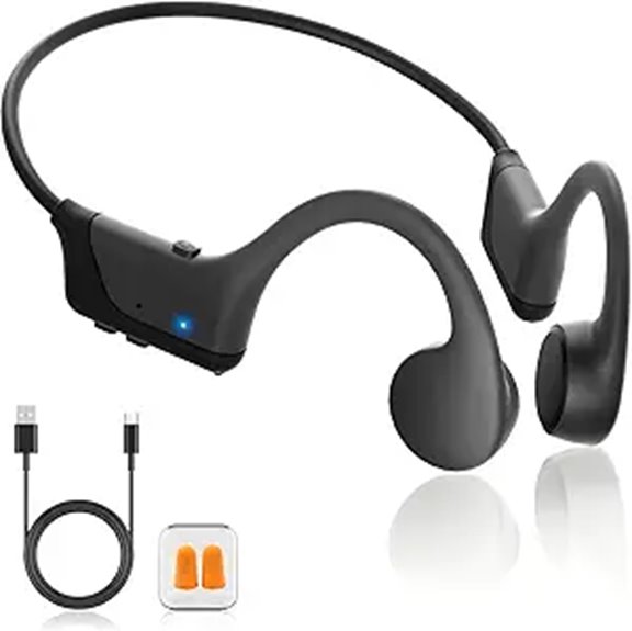 15 Best Bone Conduction Headphones That Deliver Crystal-Clear Sound and Comfort 11 Bluetooth Bone Conduction Headphones Waterproof 10H Play