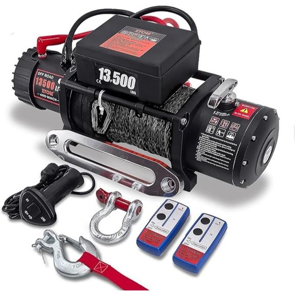 waterproof electric winch