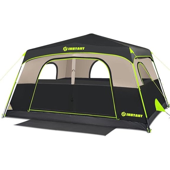 Instant Waterproof Family Camping Tent with Ventilation
