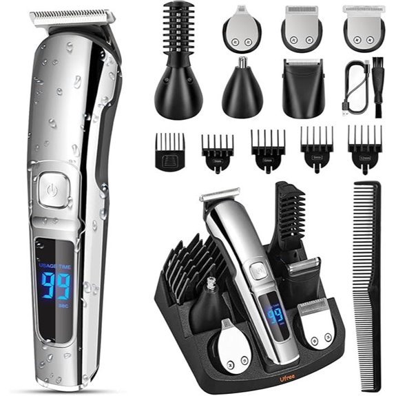 15 Best Luxury Men’s Grooming Kits That Elevate Your Routine in 2026 11 Ufree Waterproof Beard Trimmer & Grooming Kit for Men