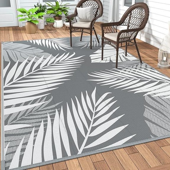 15 Best Waterproof Outdoor Rugs That Combine Style and Durability 6 GENIMO Waterproof Outdoor Rug 5'x8' for Patio
