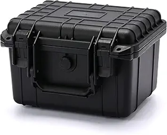 Mayouko Waterproof Portable Tool Box with Foam Insert