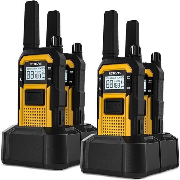 15 Best Long-Range Walkie Talkies of 2026 for Clear Communication 15 Retevis RB48 Waterproof Walkie Talkies (4 Pack)