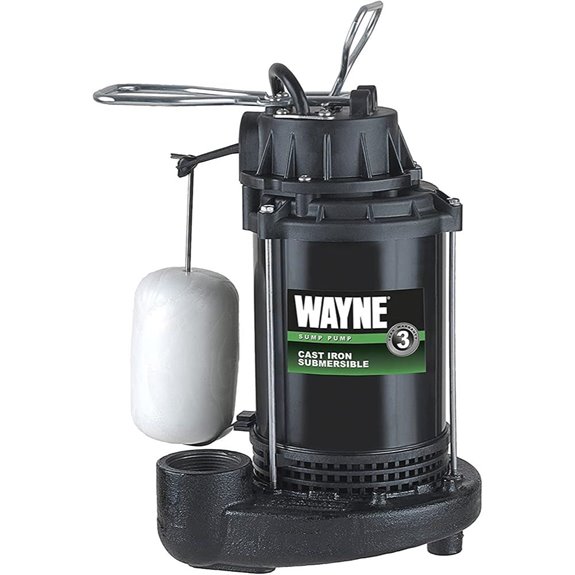 WAYNE CDU800 1/2 HP Submersible Sump Pump