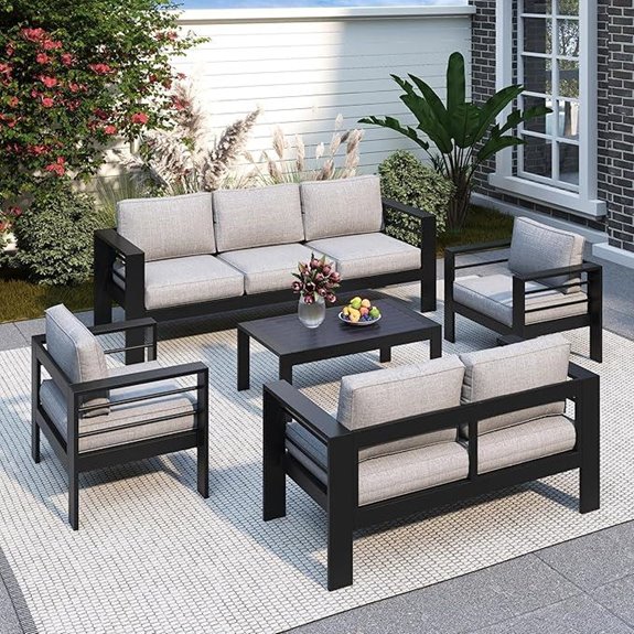 Solaste All-Weather Aluminum Patio Furniture Set
