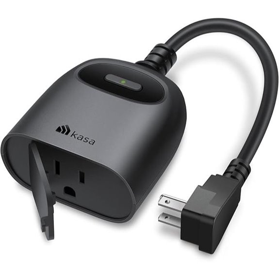 Kasa Outdoor Wi-Fi Smart Plug with Weather Resistance