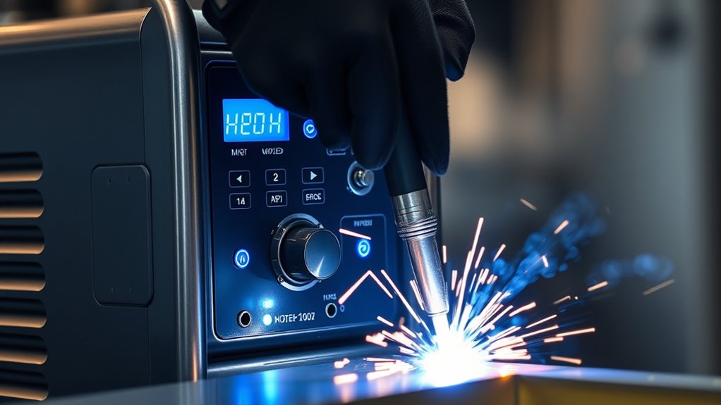 welding power safety features