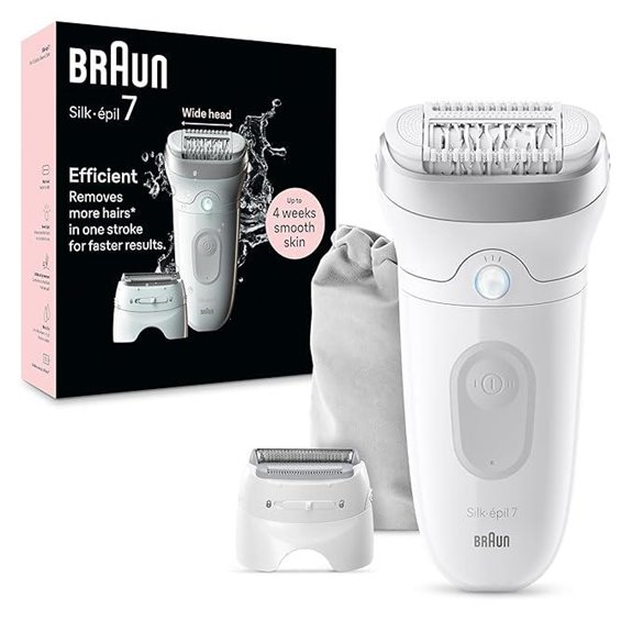 15 Best Premium Hair Removal Epilators for Smooth, Lasting Results 4 Braun Silk-épil 7 Epilator & Trimmer Wet & Dry