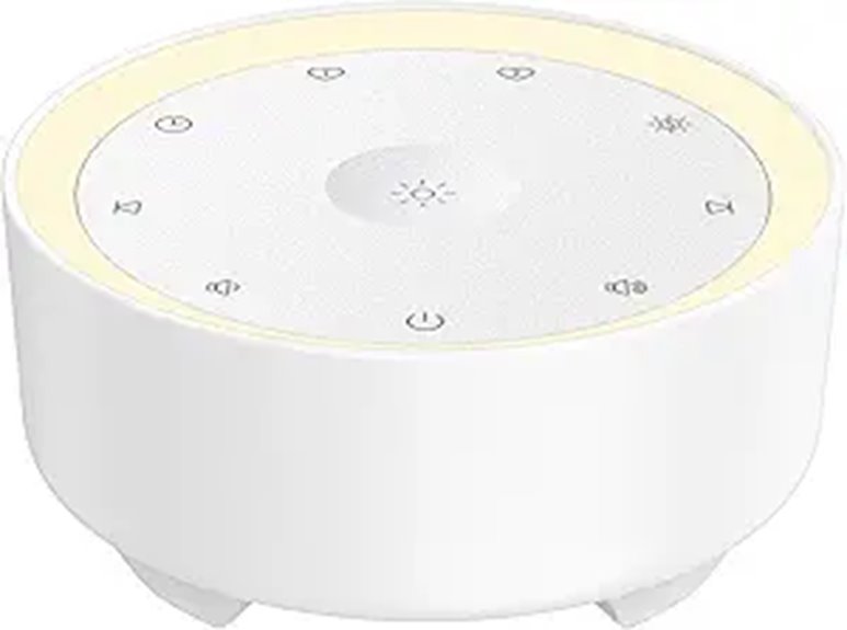 15 Best White Noise Machines to Help You Sleep Better in 2026 3 Kipcush White Noise Machine with Night Light and Timer