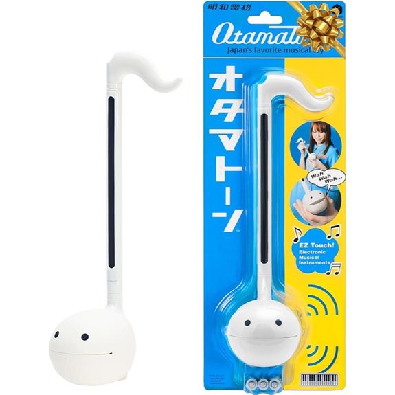 white otamatone musical instrument