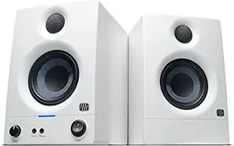 PreSonus Eris 3.5 Studio Monitors (White) Pair