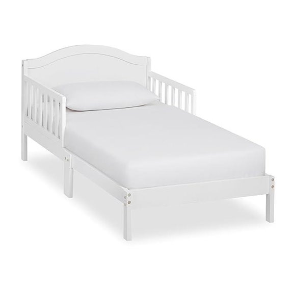 Dream On Me Sydney Toddler Bed in White