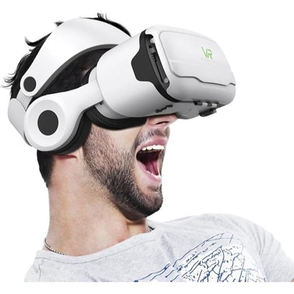 5 Best Headphones for VR + Music Mixing in 2026 7 VR Headset with Built-in Headphones Virtual Reality Goggles White