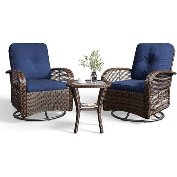wicker patio furniture set