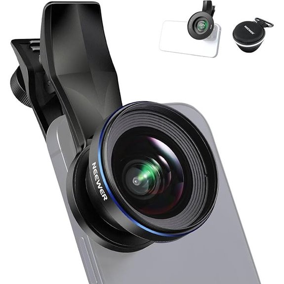 14 Best Wide-Angle Lenses for Video Production in 2026 7 NEEWER 18mm 0.5X Wide Angle Lens with Adapter