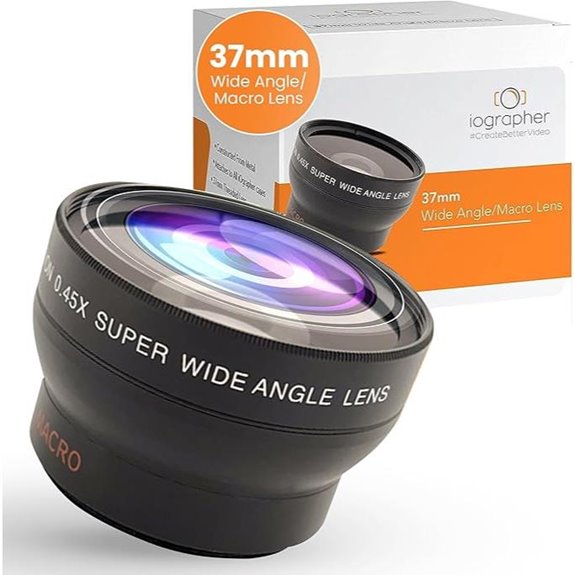 15 Best Premium Wide-Angle Lenses for Stunning Photos in 2026 5 iOgrapher 37mm Wide Angle Phone Lens with Case