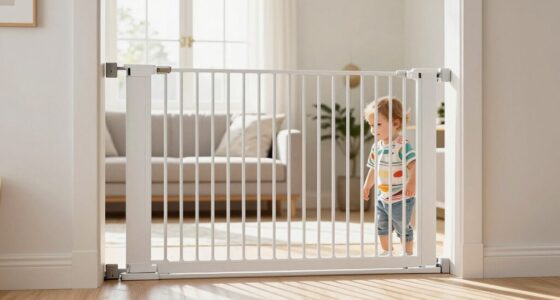 wide baby gate options