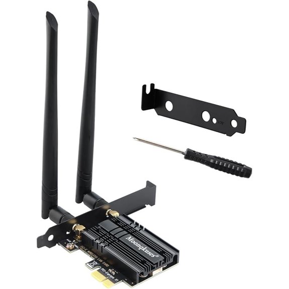 WiFi 6E PCIe Card with Bluetooth 5.3 for PCs