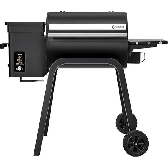 15 Best Large Pellet Grills of 2026 for Serious BBQ Enthusiasts 13 Brisk It Zelos-450 WiFi Electric Wood Pellet Grill