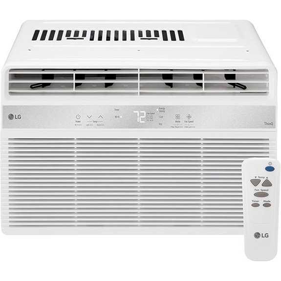LG 6000 BTU WiFi Window AC with Remote