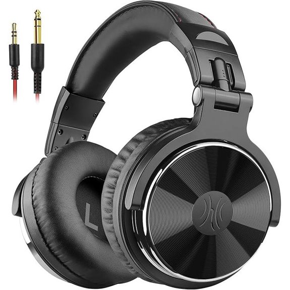 6 Top Headphones for Video Editing in 2026 4 OneOdio Wired Over-Ear Studio DJ Headphones