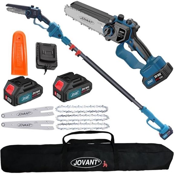 Cordless Electric Pole Saw with 15ft Reach