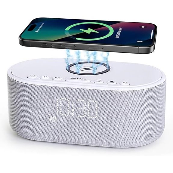 wireless bluetooth alarm clock