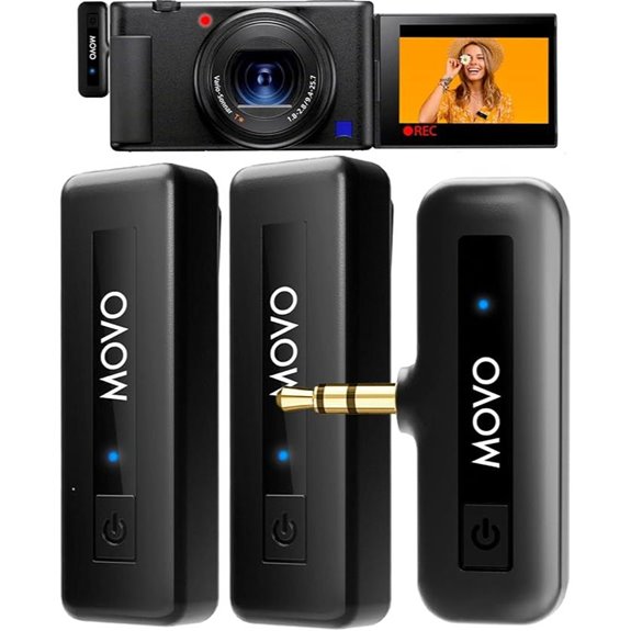 15 Best Lavalier Mics for Filmmaking in 2026 13 Movo Mini-Duo Wireless Microphones for Cameras