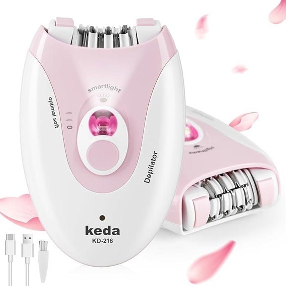 15 Best Premium Hair Removal Epilators for Smooth, Lasting Results 7 Women’s Cordless Epilator with LED Light