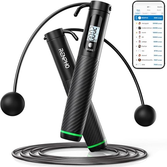 15 Best Smart Jump Ropes That Will Upgrade Your Workout Game 10 RENPHO Cordless Jump Rope with Counter and App