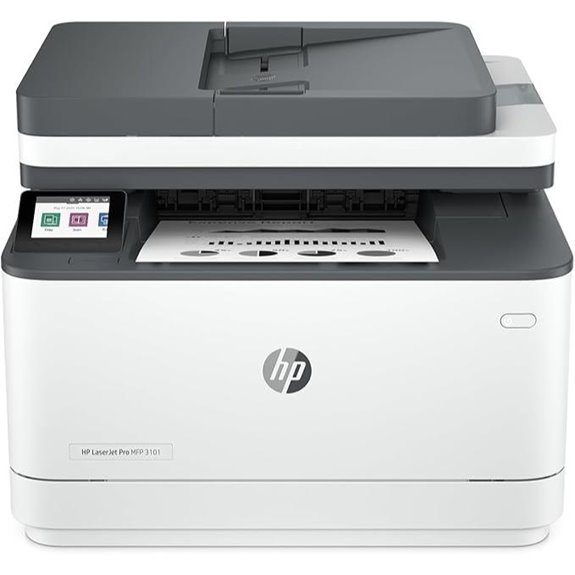 15 Best Laser Color Printers of 2026 That Deliver Vivid Results 7 HP LaserJet Pro MFP 3101sdw Wireless All-in-One Printer