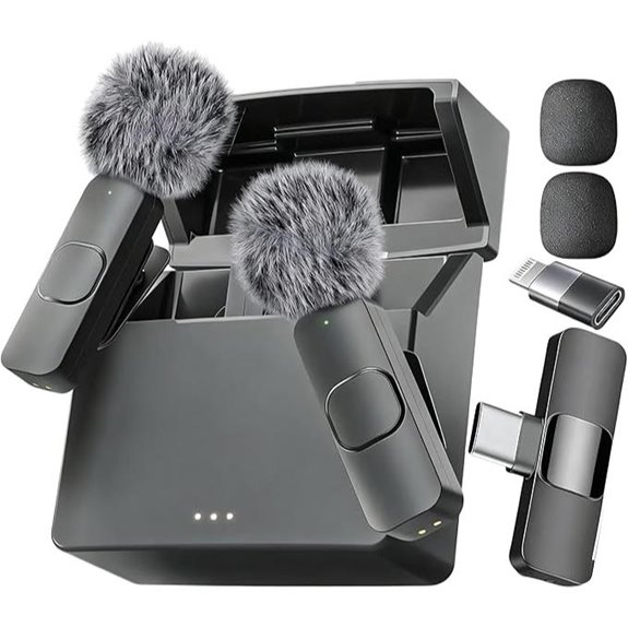 15 Best Lavalier Mics for Filmmaking in 2026 7 Mini Mic Pro Wireless Lavalier Microphone with Case