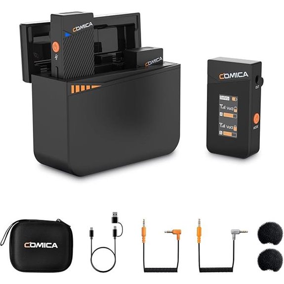 15 Best Lavalier Mics for Filmmaking in 2026 3 COMICA Vimo C3 Wireless Lavalier Microphone