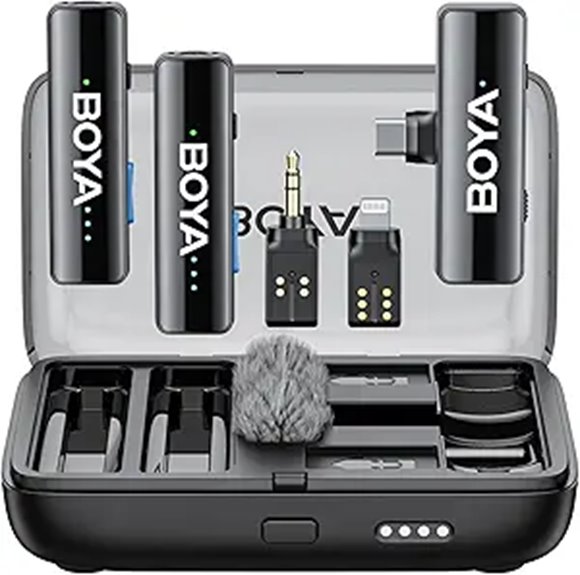 15 Best Wireless Microphone Kits of 2026 for Professional Sound Quality 10 BOYA BOYALINK 2 Wireless Lavalier Microphone for Devices