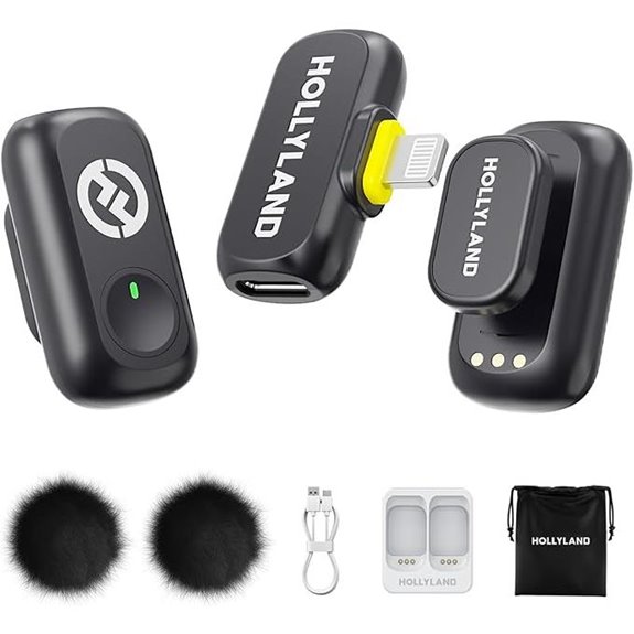 Hollyland Lark A1 Wireless Microphone for iPhone