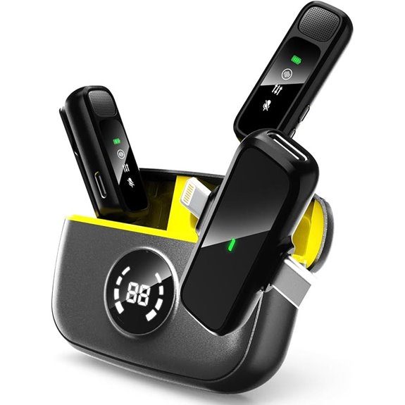 Wireless Lavalier Microphone for iPhone/Android