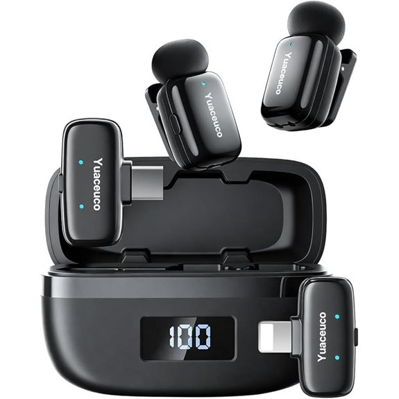 15 Best Microphones for Vlogging in 2026 That Boost Your Sound 7 Mini Wireless Lavalier Microphone with AI Voice Changer