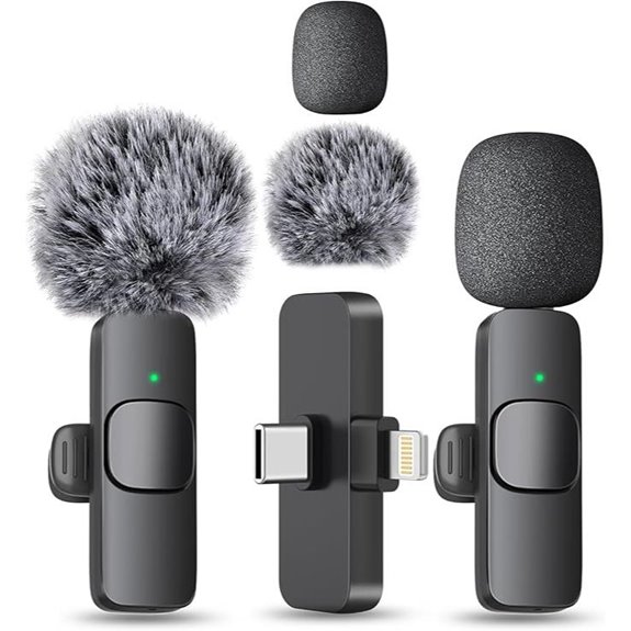 15 Best Microphones for Vlogging in 2026 That Stand Out 10 MAYBESTA Wireless Lavalier Microphone for Smartphones