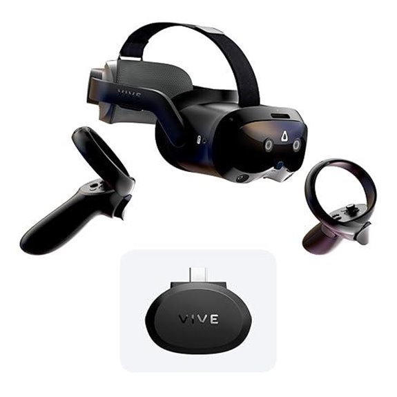 7 Best VR Headsets With Tracking for 2026 That Elevate Gaming 6 HTC Vive Focus Vision Mixed Reality & PC VR Headset