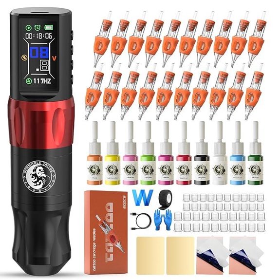15 Best Tattoo Machine Kits for Artists in 2026 – Top Picks and Reviews 12 Wireless Tattoo Gun Kit for Professionals and Beginners