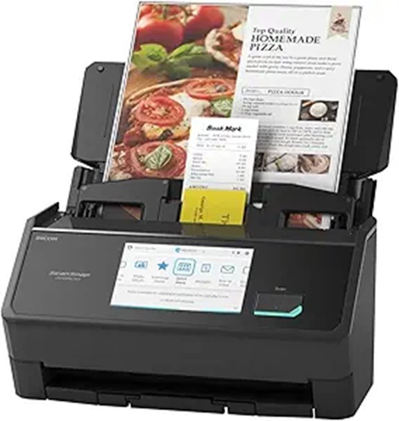 ScanSnap iX2500 Wireless Document Scanner with Touchscreen