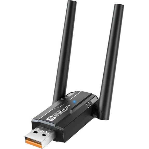 15 Best Network Adapters for a VR Streaming PC in 2026 13 USB WiFi 6 & Bluetooth 5.4 Adapter for Windows