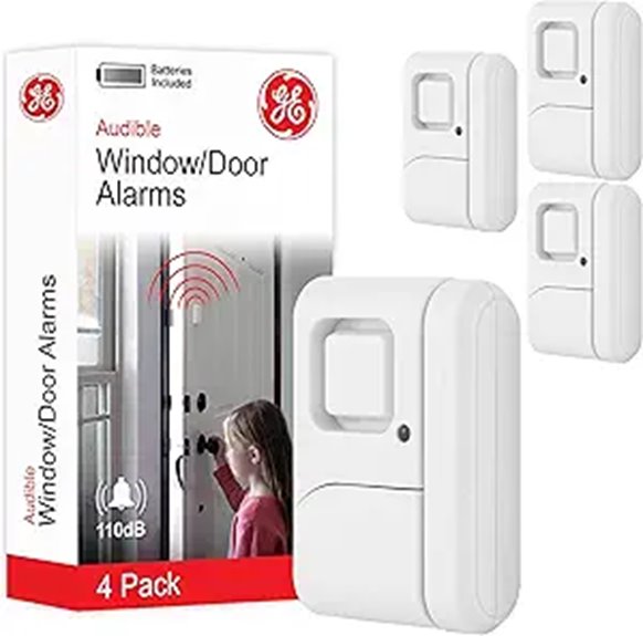 wireless window door alarm