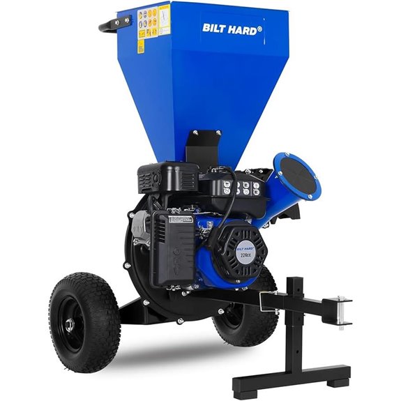 15 Best Wood Chipper Shredders for Effortless Yard Cleanup in 2026 9 BILT HARD Wood Chipper with Tow Hitch and Collection Bag