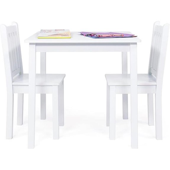 15 Best Kids’ Wooden Table Sets That Are Perfect for Play and Learning 11 Humble Crew Kids Wooden Table & Chairs Set