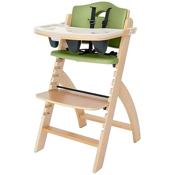 15 Best Adjustable High Chairs for Comfort and Convenience in 2026 15 Abiie Beyond Junior Wooden High Chair with Tray