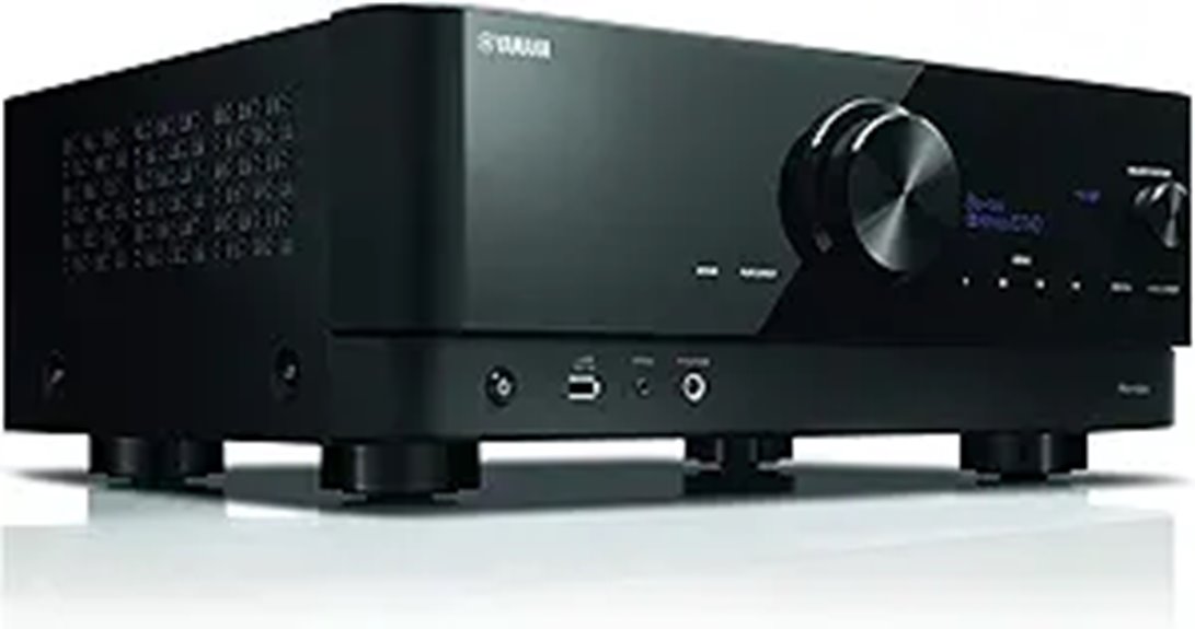 15 Best AV Receivers With 7.2 Channels for Immersive Home Theater in 2026 6 Yamaha RX-V6A 7.2-Channel AV Receiver with MusicCast