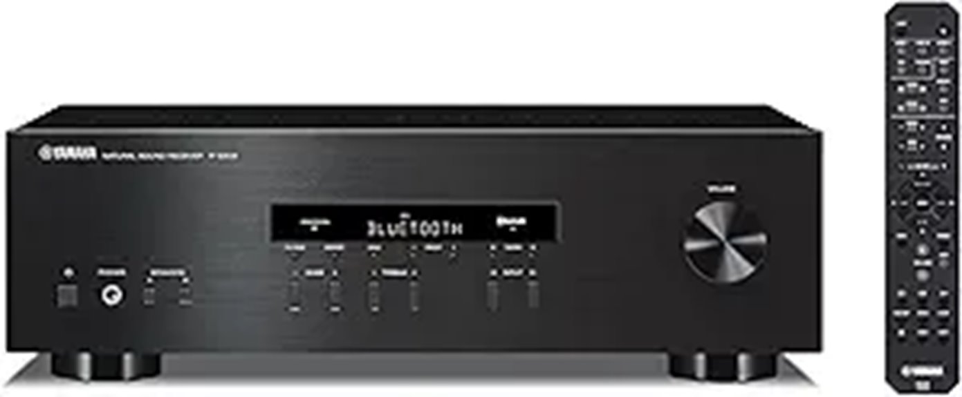 yamaha r s202bl stereo receiver